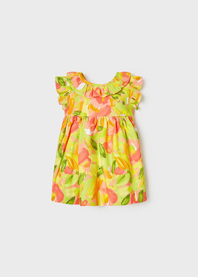 Vestido verde limon online para niñas