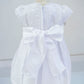 Vestido bautizo Blanca