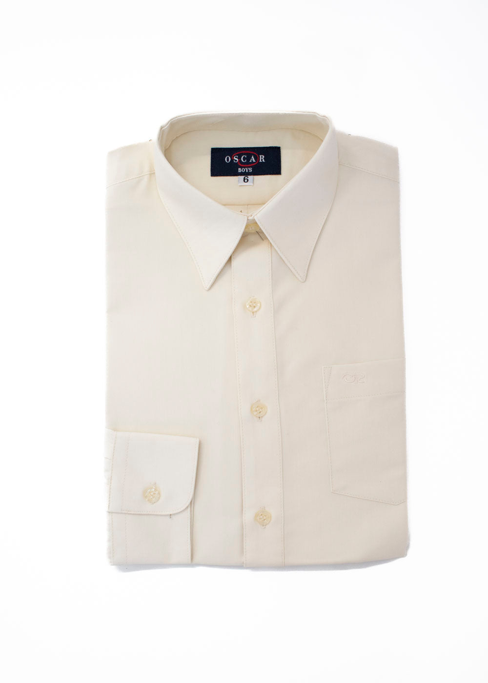 Camisa Oscar de la Renta Hueso