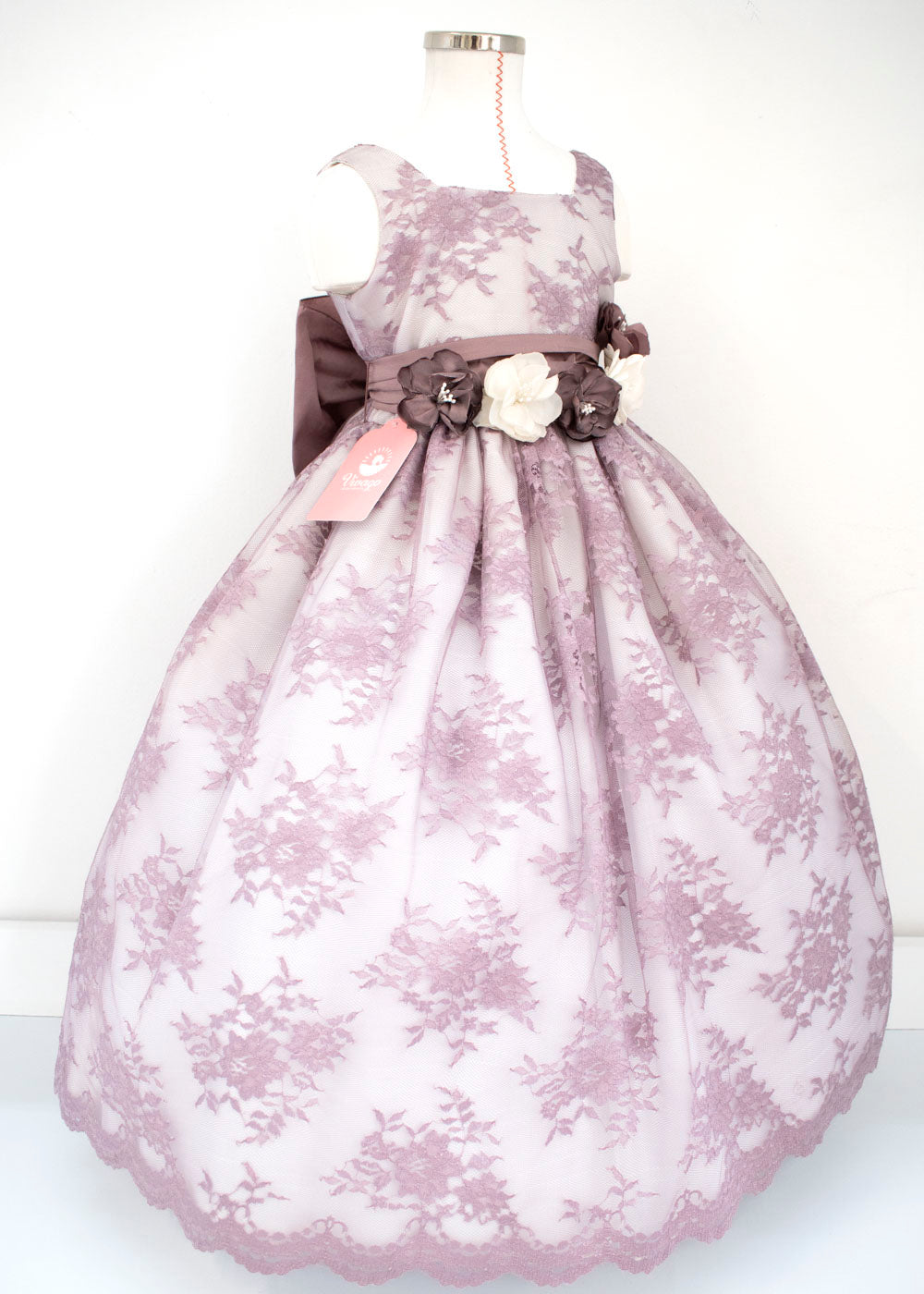 Vestido Niña Mauve