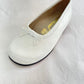 Zapato blanco con moñito
