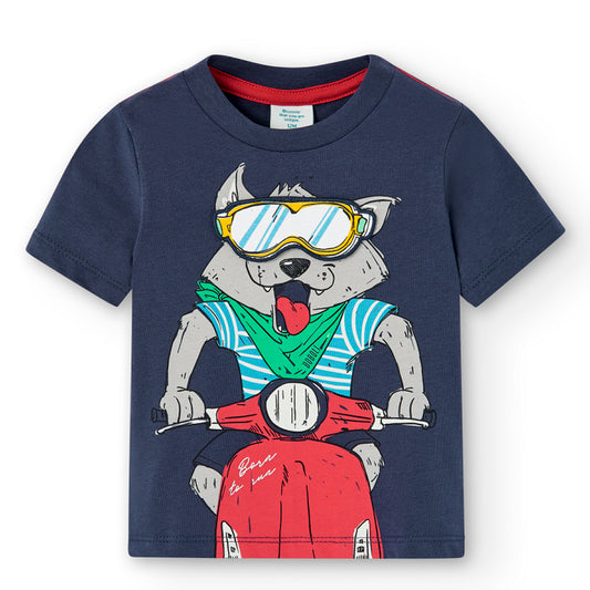 Playera lobo niño 306065