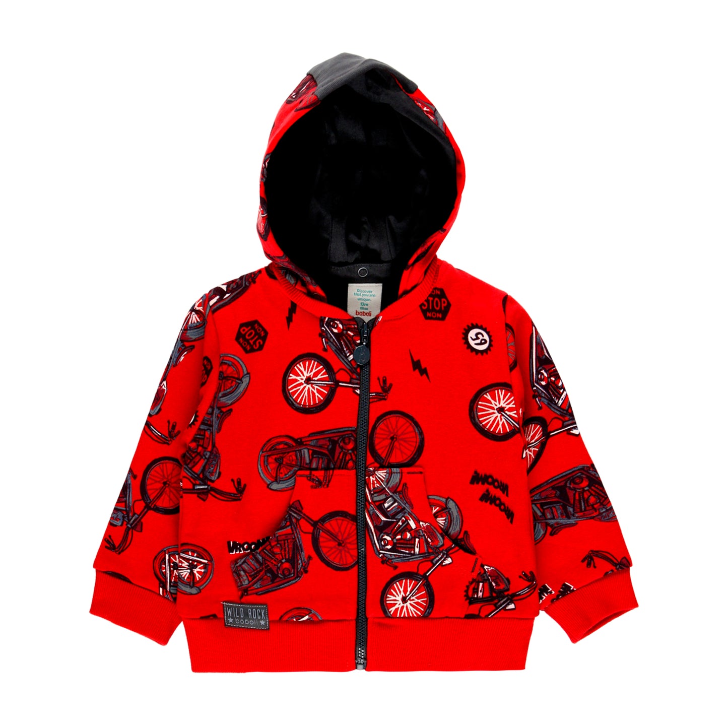 Sudadera niño roja 315111