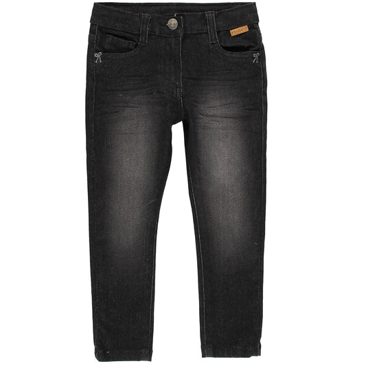 Jeans negro niña 49003