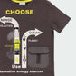 Playera manga corta gris 514145