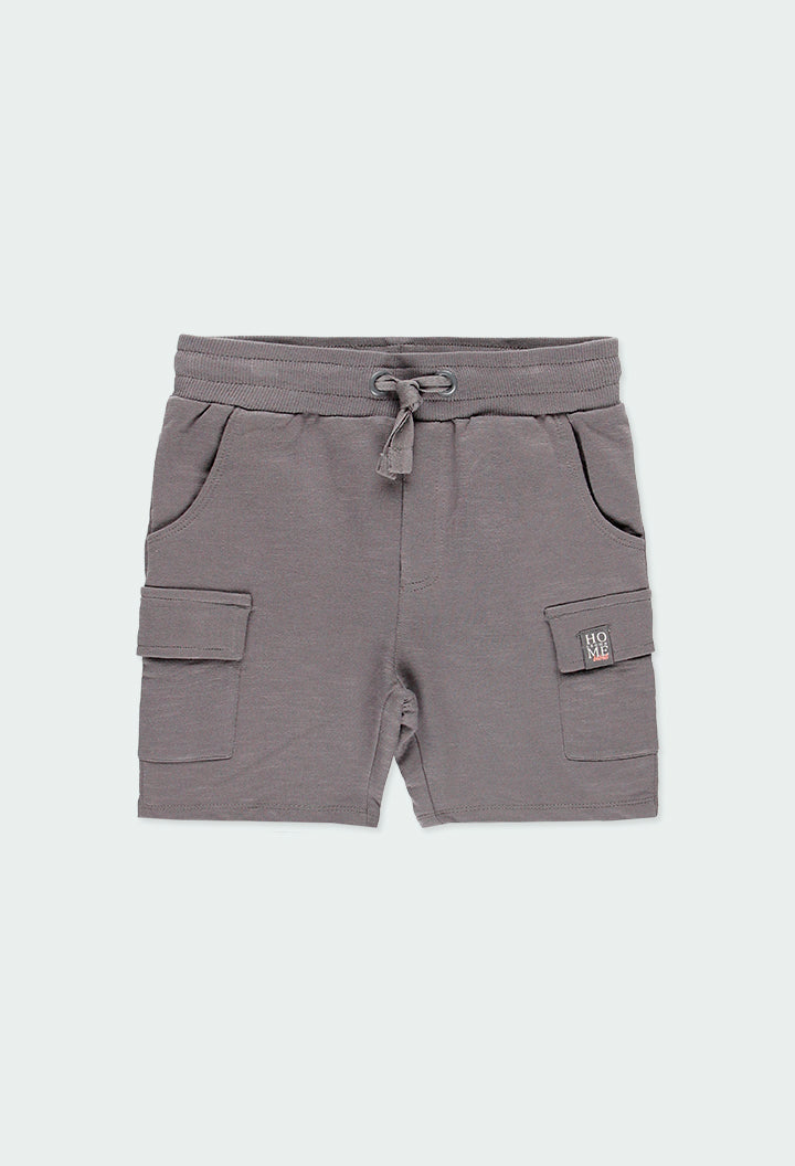 Playera con short gris 534002