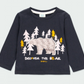 Playera manga larga con pants 323086