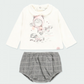 Playera con short tipo calzón 103161
