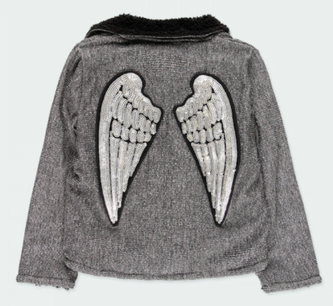 Chamarra con sales alas de angel