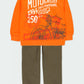 Conjunto pants naranja 523213