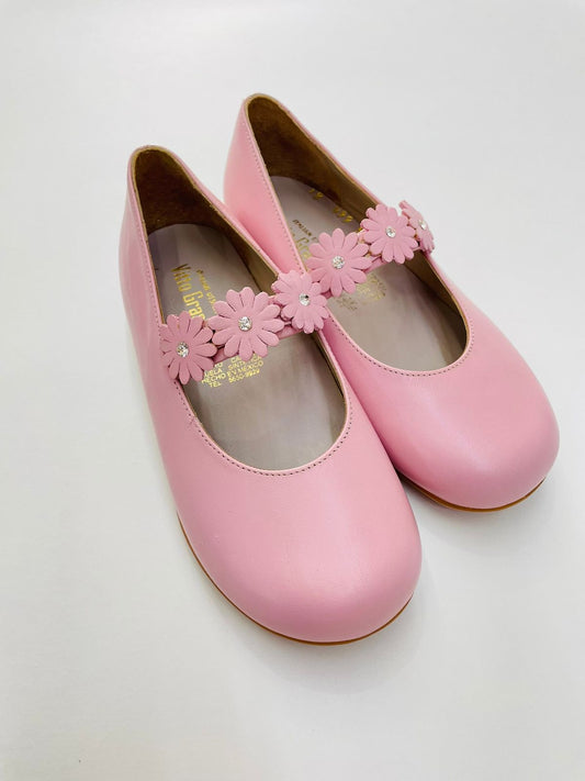 Zapato niña con flores