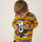 Playera a rayas con oso 323019