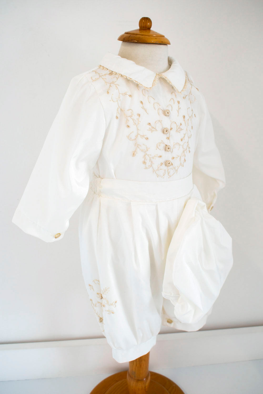 Traje bautizo Saúl