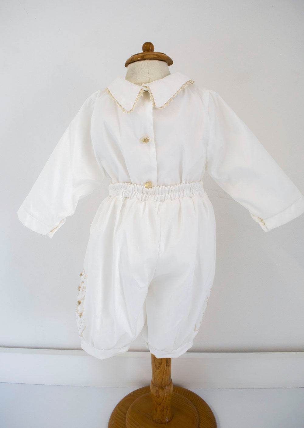 Traje bautizo Saúl
