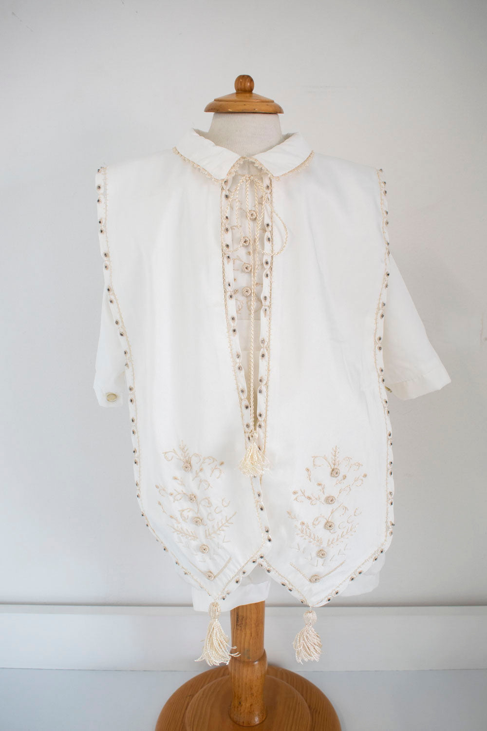 Traje bautizo Saúl